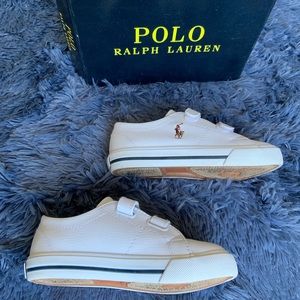POLO RALPH LAUREN white sneakers
